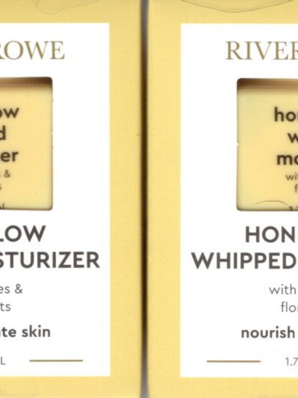 River & Rowe Honey Glow Whipped Moisturizer 2-Pack, 3.4 oz.